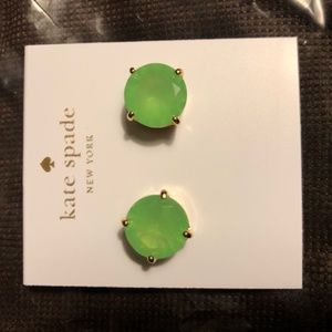 Kate Spade Gumdrop earrings - Mint